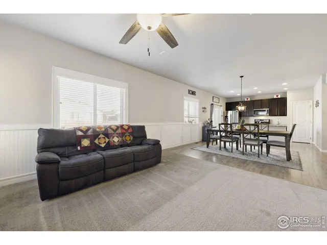 a view of a balcony with an outdoor space