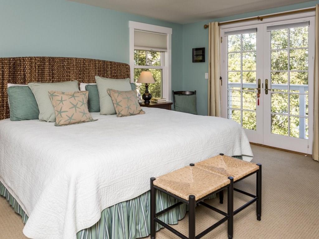 680 Ocean Point Road East Boothbay, ME 04544 - Photo 20 of 31 Second floor master bedroom with...