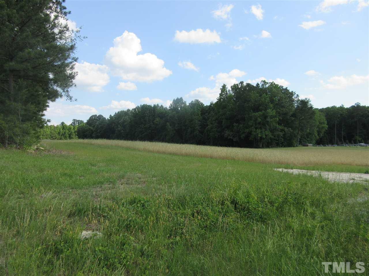 8304 Mitchell Mill Road Zebulon, NC 27597 - Photo 2 of 22 a view of a green field with wooden fence