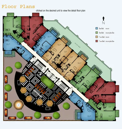an aerial view of a and swimming pool
