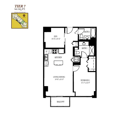 $2,900 | 1600 South Indiana Avenue, Unit 1407, Chicago, IL 60616