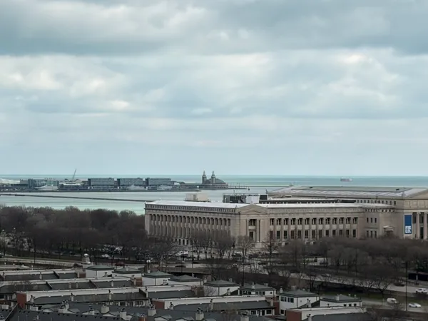 a view of a city with lots of buildings in it