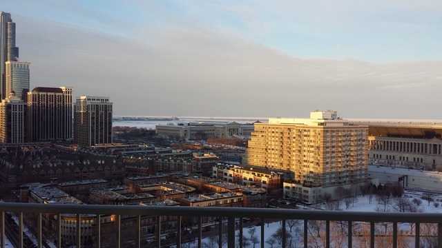 1600 South Indiana Avenue, Unit 1407 Chicago, IL 60616 - Photo 7 of 19 a view of a city with tall buildings