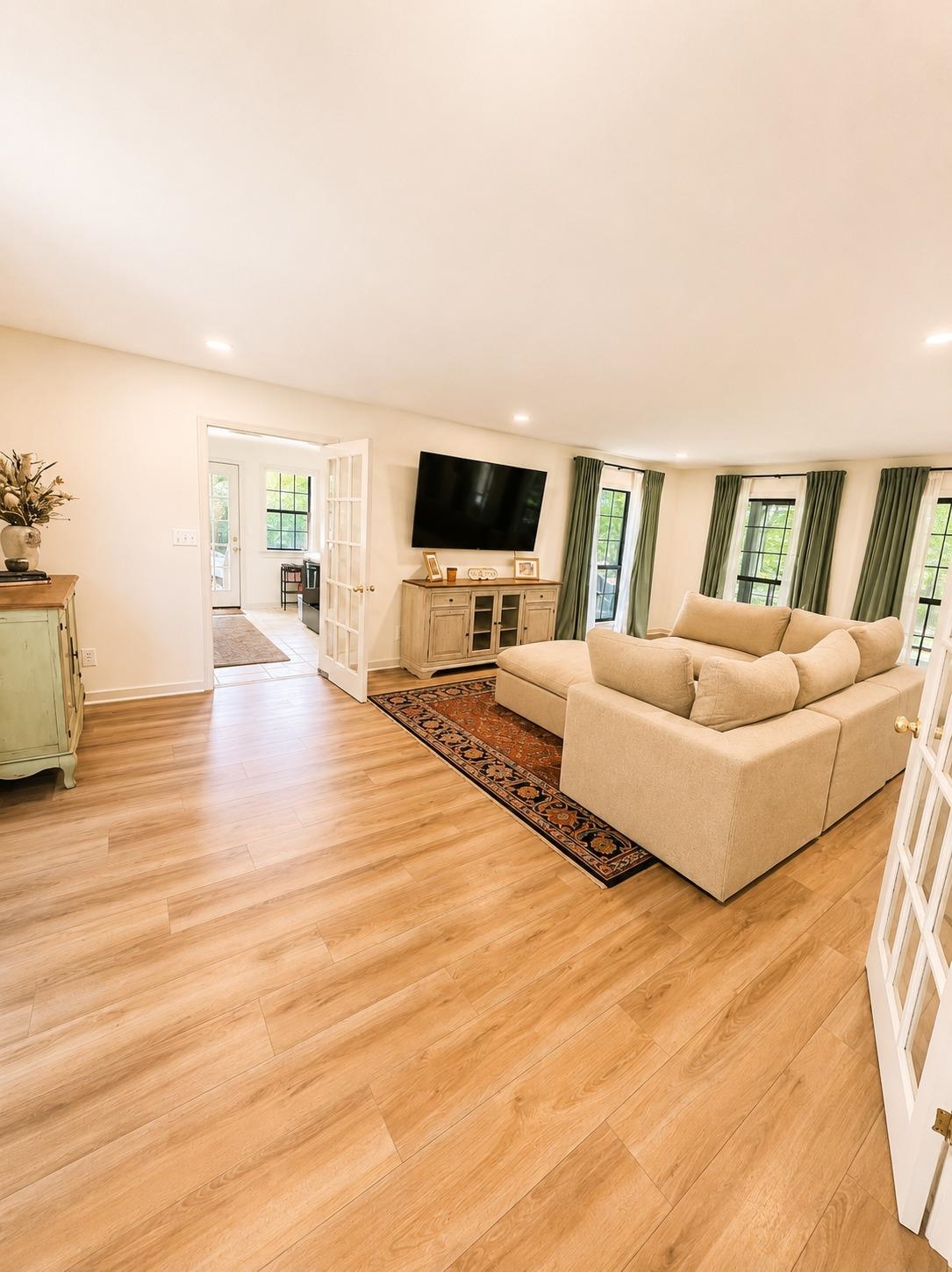 470 Rich Road Somerville, TN 38068 - Photo 16 of 40 Spacious room featuring light wood-finish flooring, recessed lighting, and white walls