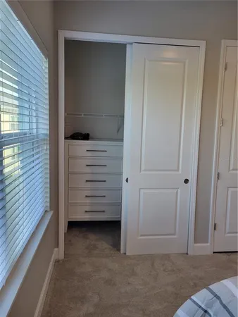 a view of walk in closet