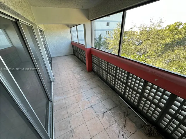 a view of balcony