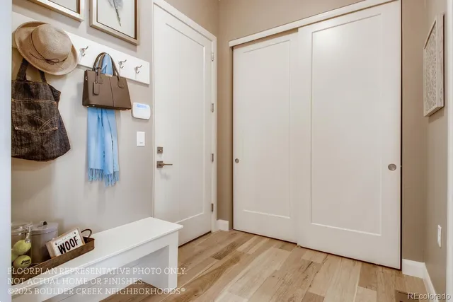 a view of walk in closet