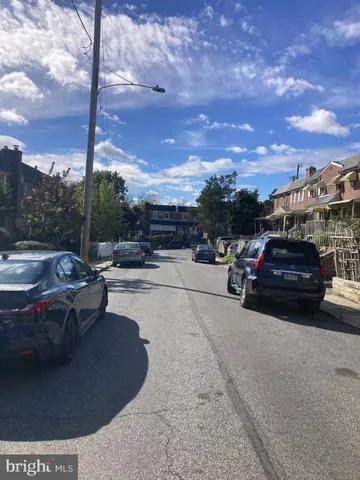 a car parked on the side of the road