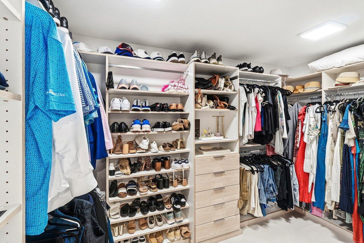 4001 North Ocean Boulevard, Unit 907 Boca Raton, FL 33431 - Photo 25 of 58 CUSTOM WALK IN CLOSET