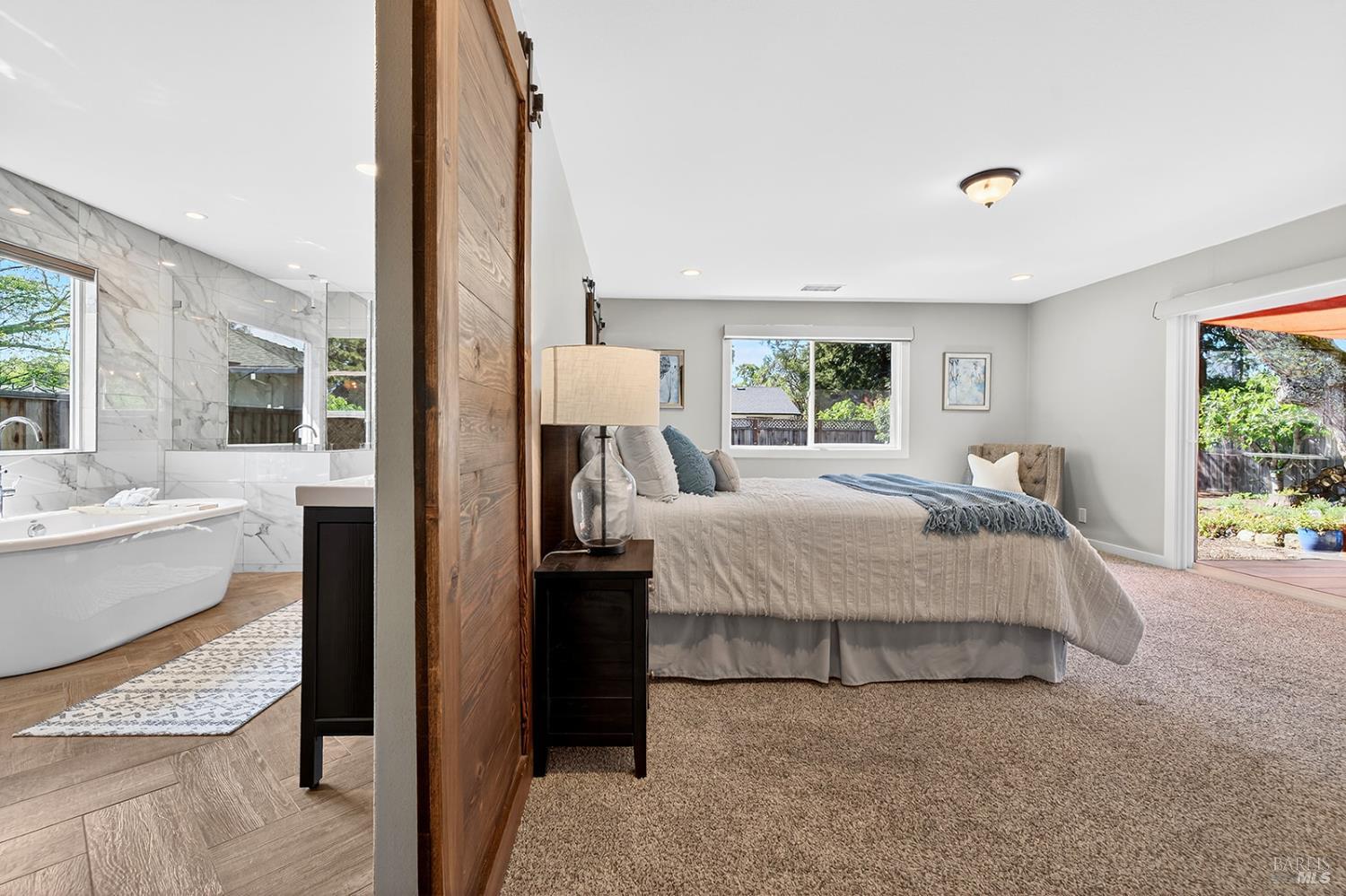 4720 Granada Drive Santa Rosa, CA 95409 - Photo 33 of 68 a bed room with a bed and a couch