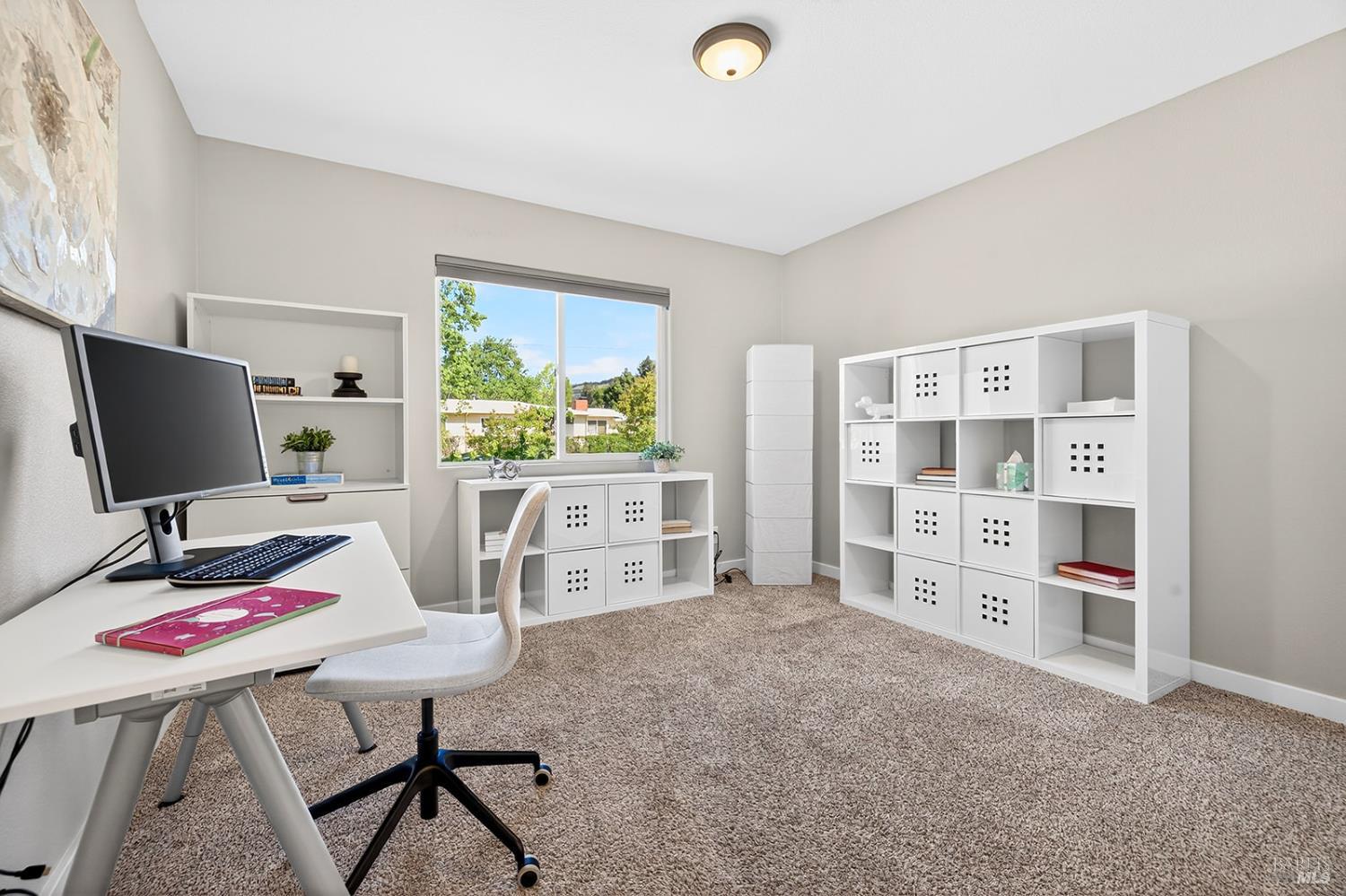 4720 Granada Drive Santa Rosa, CA 95409 - Photo 41 of 68 a workspace with furniture and window