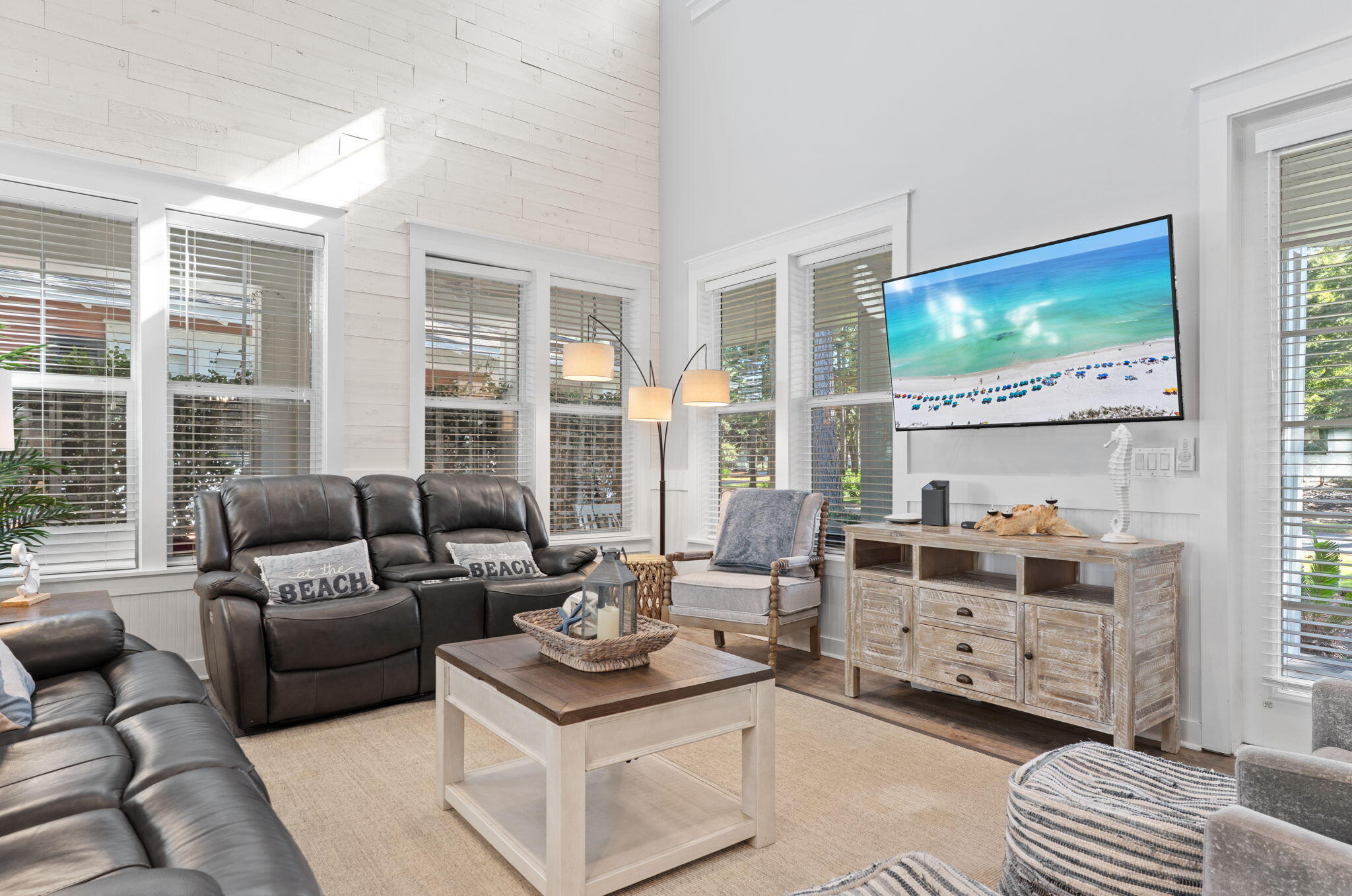 1352 Ravens Run West Miramar Beach, FL 32550 - Photo 12 of 50 a living room with furniture and a flat screen tv