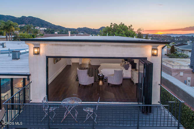 3812 Westfall Drive Encino, CA 91436 - Photo 23 of 52 a view of balcony with furniture