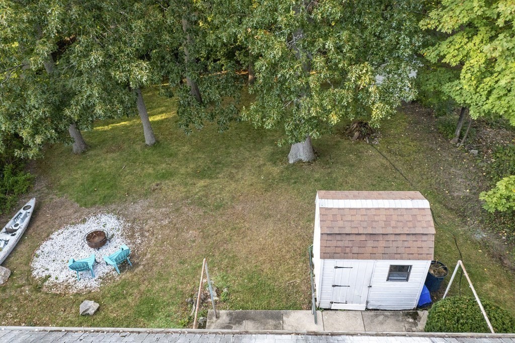 43 Fairview Street Dedham, MA 02026 - Photo 26 of 29 an aerial view of a house with outdoor space