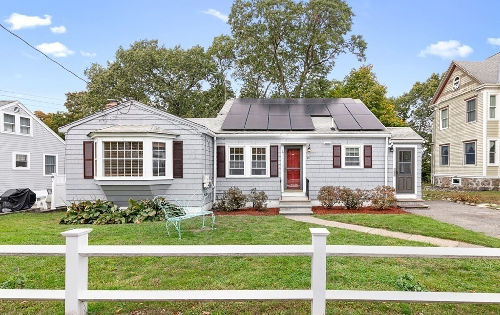 43 Fairview Street Dedham, MA 02026 - Photo 29 of 29 a front view of a house with a yard