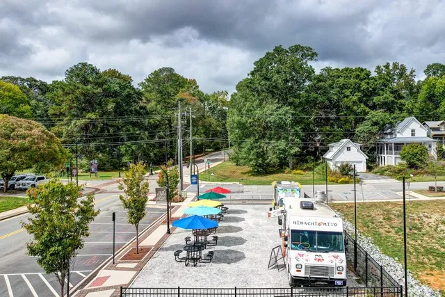 a view of lake from balcony