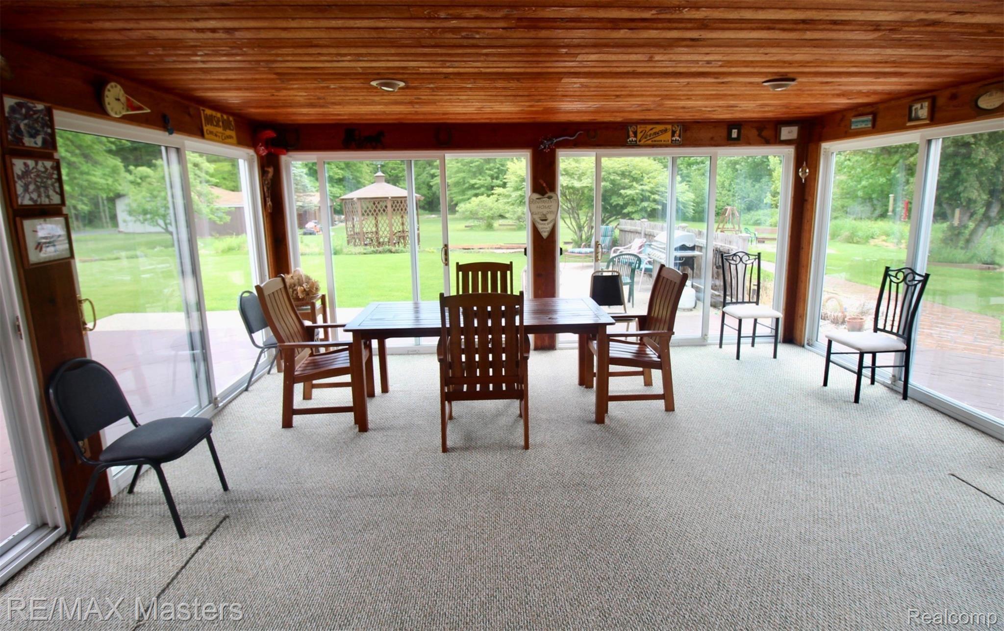 25777 Inkster Road Flat Rock, MI 48134 - Photo 11 of 52 The best room in the house!!! 3 season (we use it 4) room has the best views, lots of natural light and plenty of open space perfect for relaxing and unwinding.
