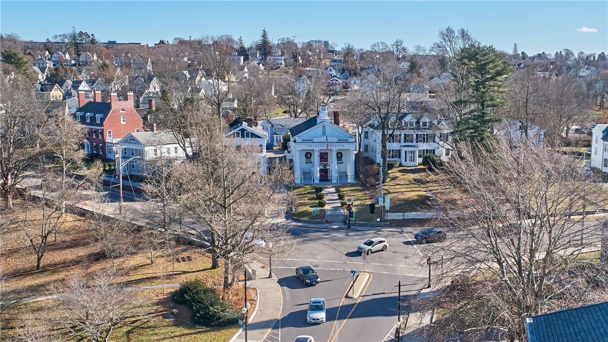 9 Elm Street Westerly, RI 02891 - Photo 28 of 37 Westerly at the intersection of Elm and Main. The Granite Theater is straight ahead, and 9 Elm Street is to the right.