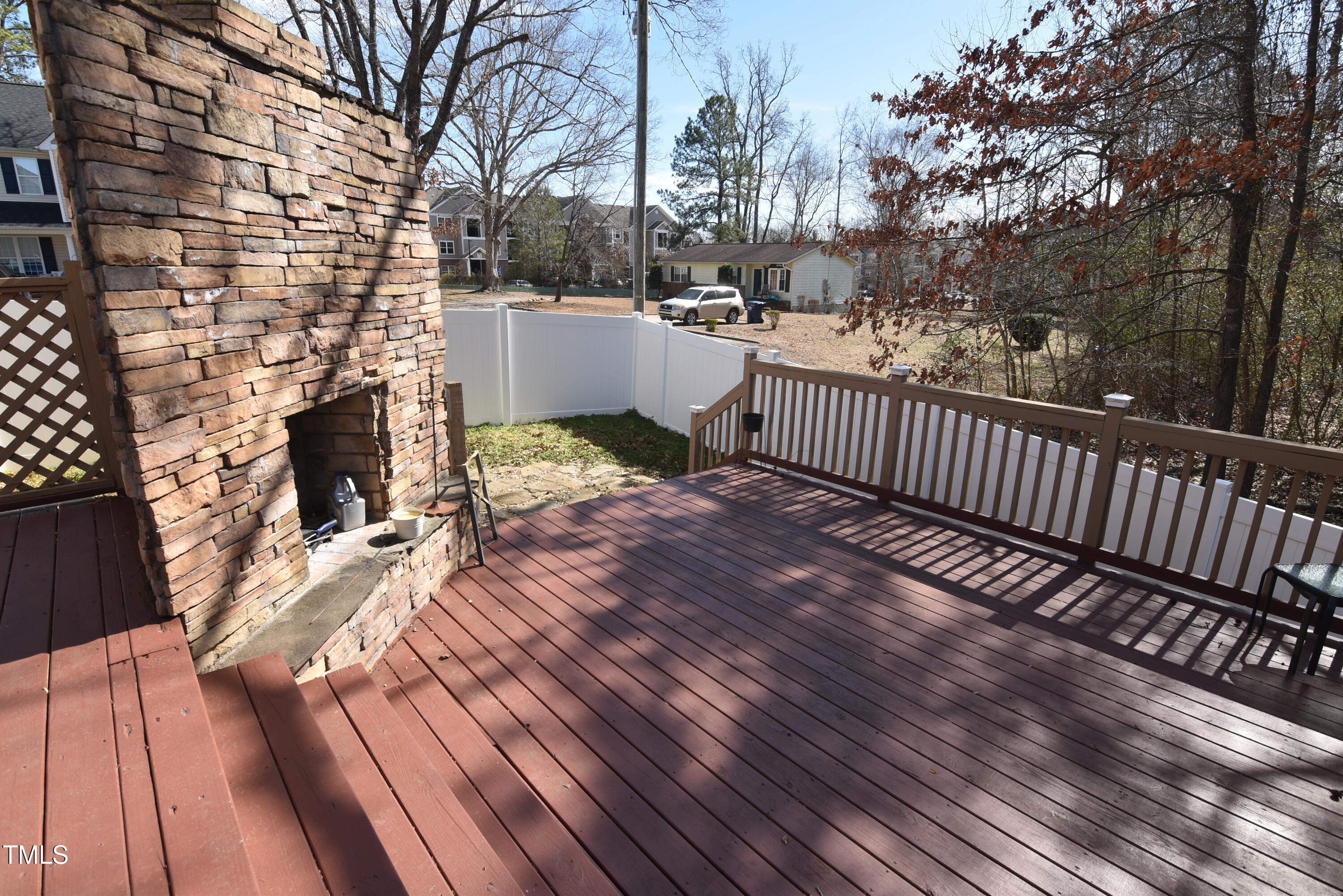 2701 Erinridge Road Raleigh, NC 27610 - Photo 7 of 19 outdoor deck 2