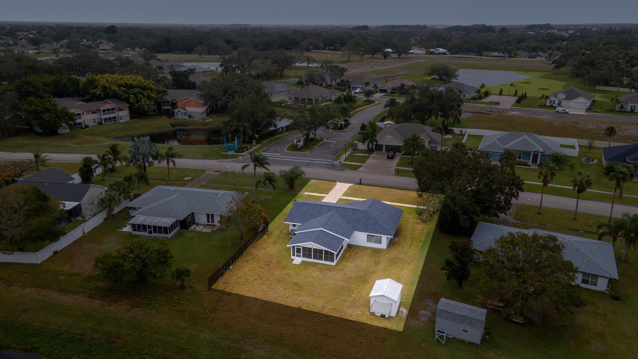 867 Riviera Drive Northeast Palm Bay, FL 32905 - Photo 3 of 48 DJI_0122a