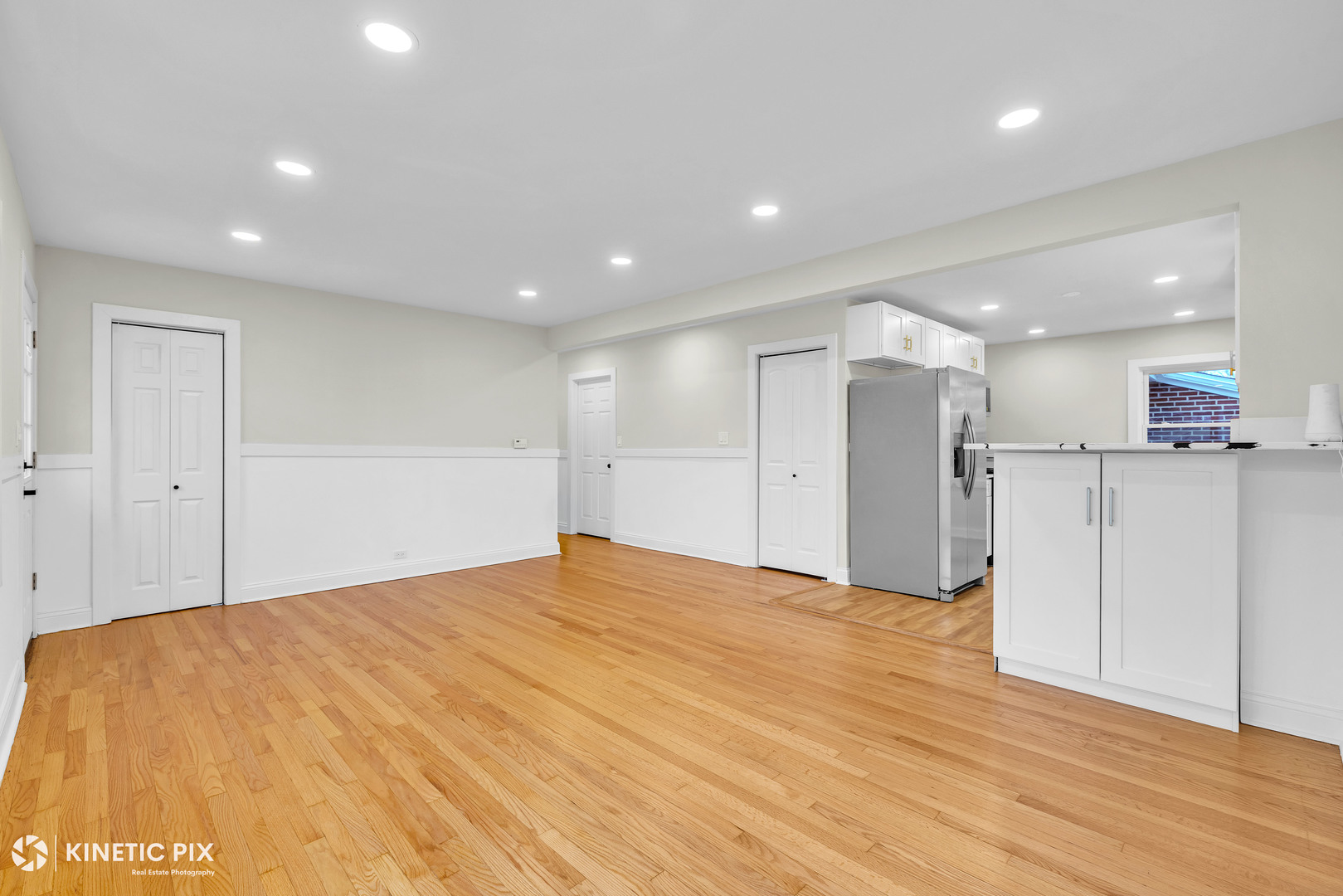 4938 West Randolph Street Hillside, IL 60162 - Photo 5 of 33 a view of an empty room with wooden floor