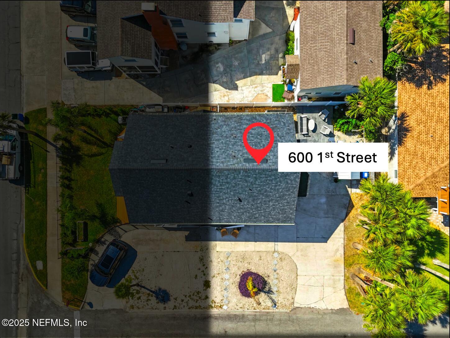 600 First Street Neptune Beach, FL 32266 - Photo 3 of 80 Shadow showing 600 1st