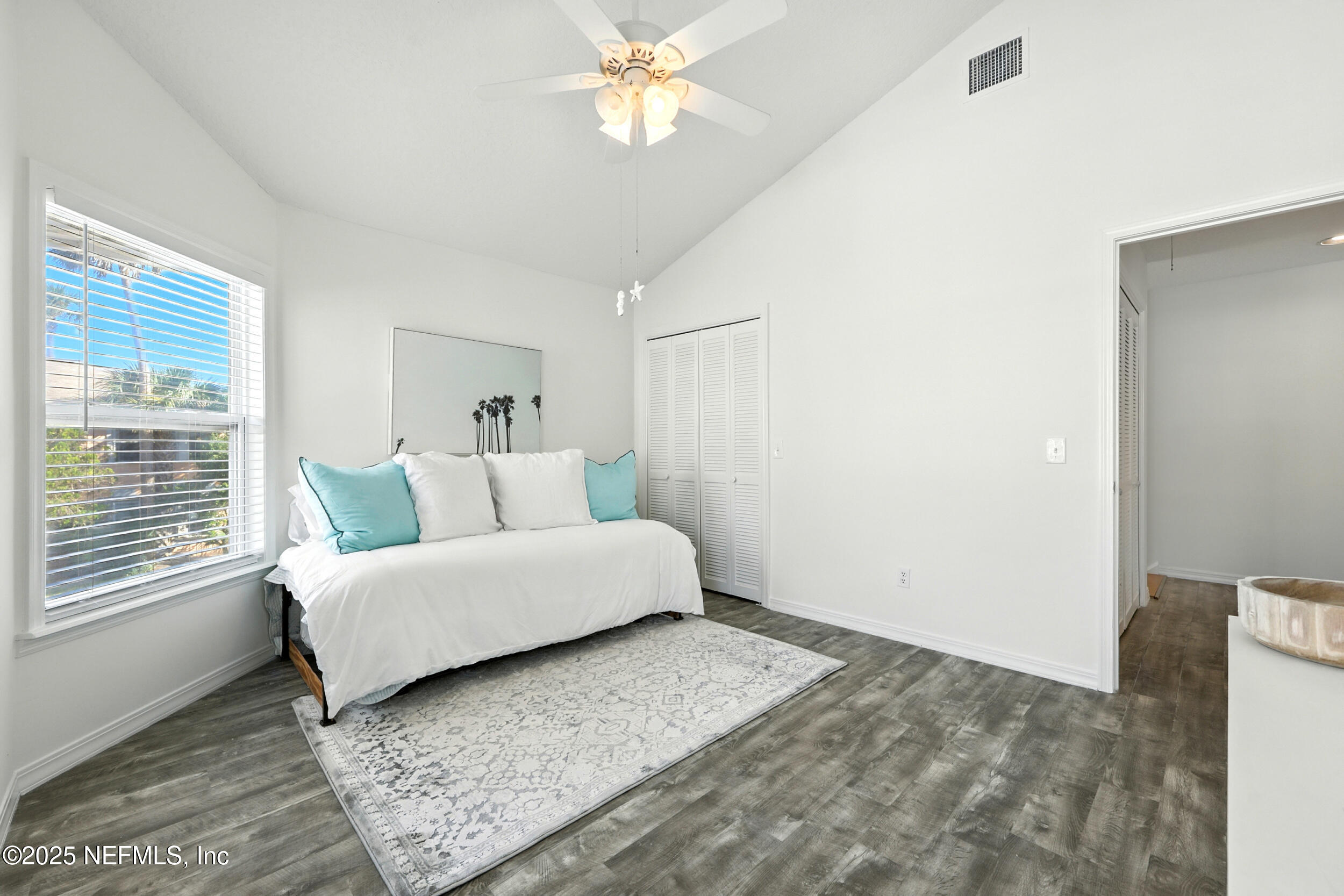 600 First Street Neptune Beach, FL 32266 - Photo 35 of 80 a living room with furniture and a large window