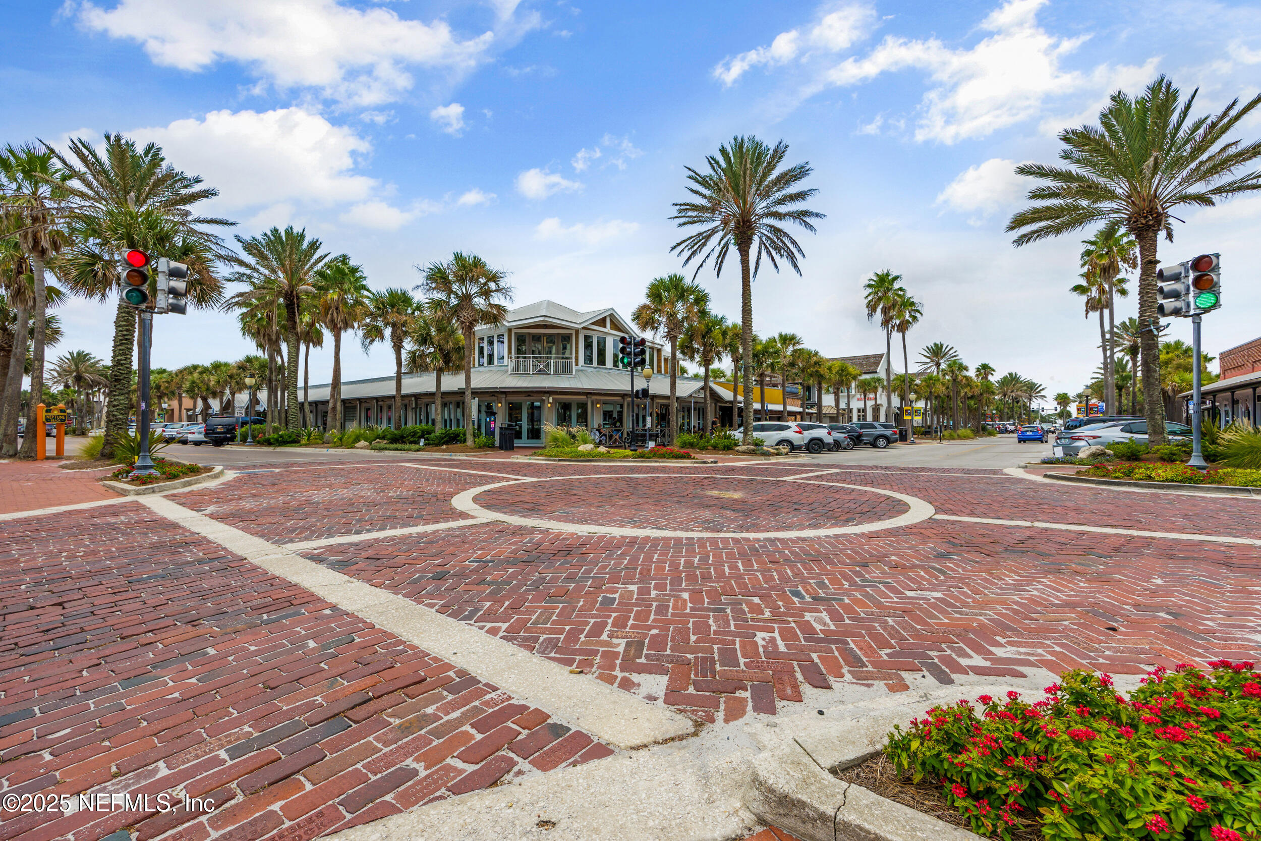 600 First Street Neptune Beach, FL 32266 - Photo 76 of 80 a view of road with palm trees