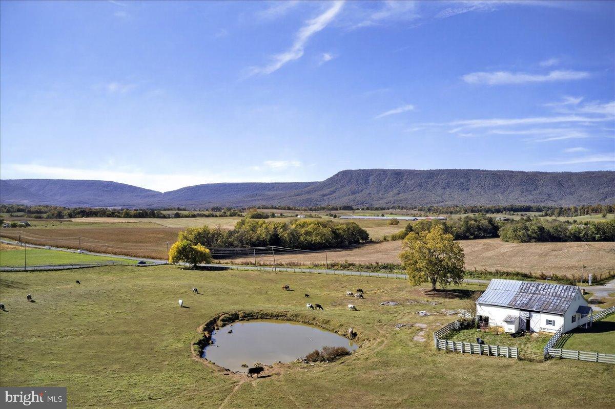 239 Mt Carmel Road Luray, VA 22835 - Photo 112 of 116 a view of a lake with a mountain in the background