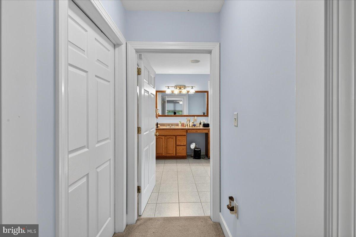 239 Mt Carmel Road Luray, VA 22835 - Photo 40 of 116 Inviting hallway leading to a serene bathroom.
