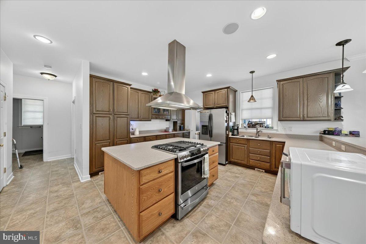239 Mt Carmel Road Luray, VA 22835 - Photo 53 of 116 Modern kitchen with stylish cabinetry.