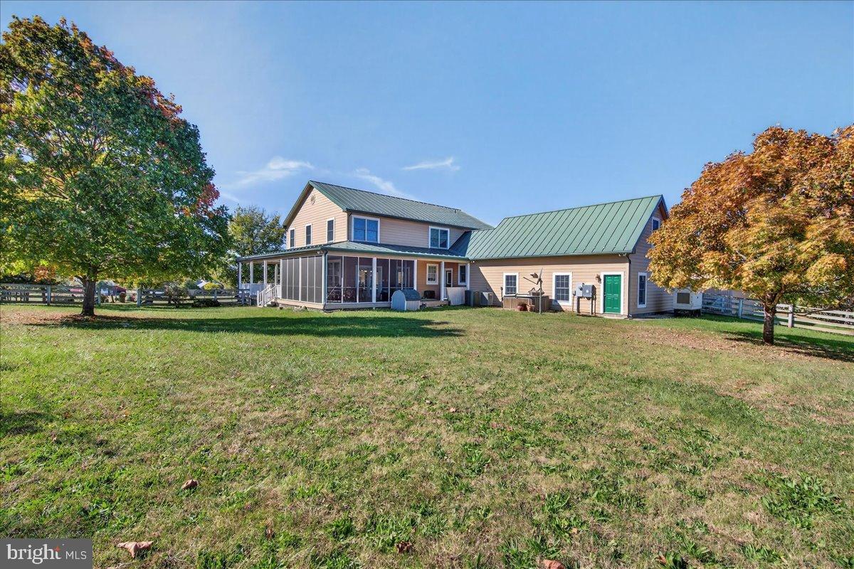 239 Mt Carmel Road Luray, VA 22835 - Photo 88 of 116 a front view of house with yard and trees in the background