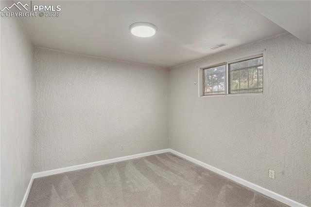 4805 Mallow Road Colorado Springs, CO 80918 - Photo 19 of 24 Basement Bedroom