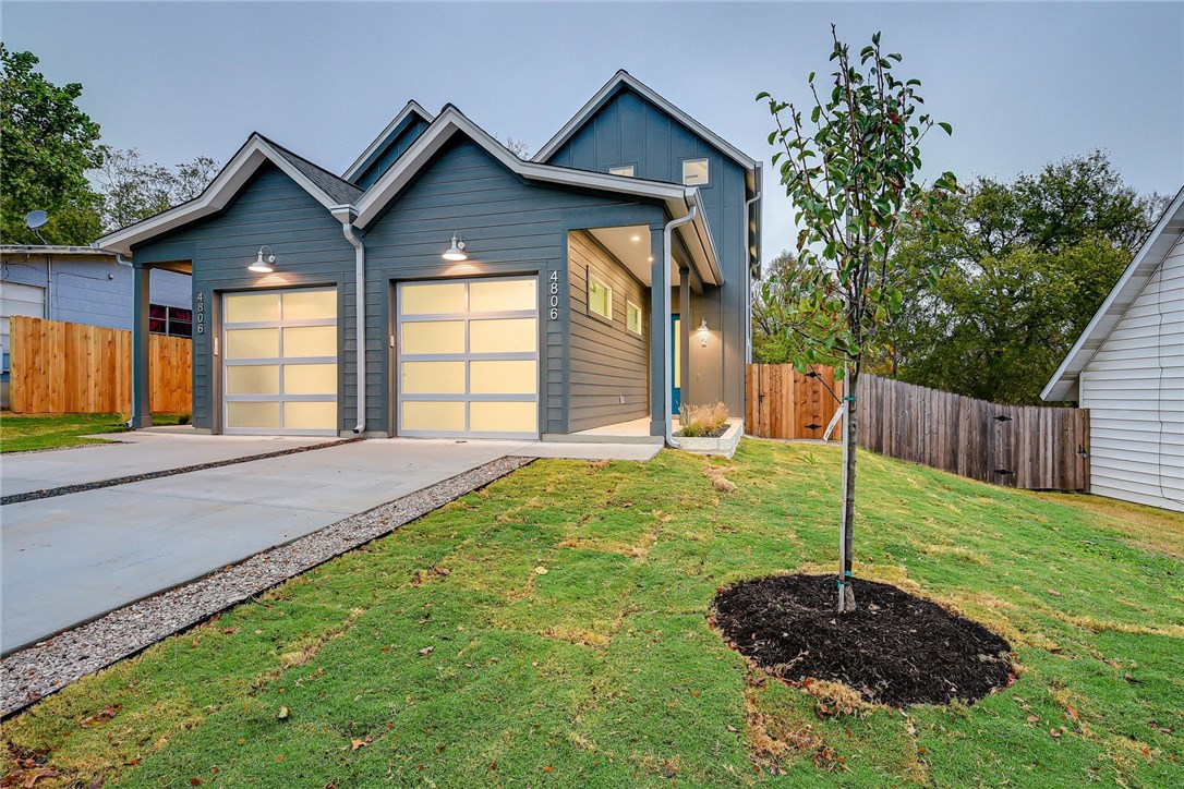4806 Ribbecke Avenue, Unit B Austin, TX 78721 - Photo 1 of 1 a house view with a garden space
