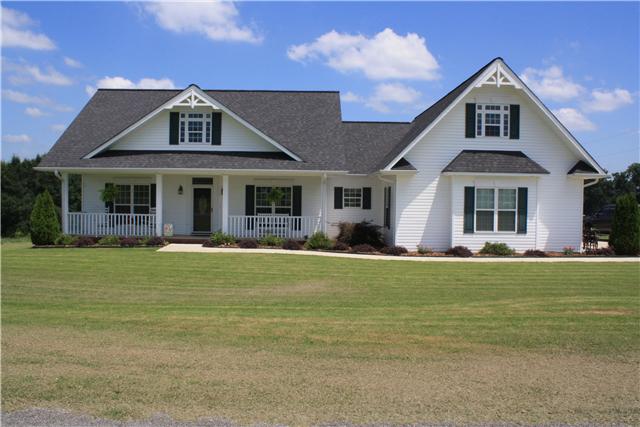 146 Slaughter Pen Road Ardmore, TN 38449 - Photo 1 of 18 Front view of home - This like new home, built in 2009, is move in ready and loaded with amenities. The columns and detailed gables add detail to the front porch and the landscaping is very well maintained.