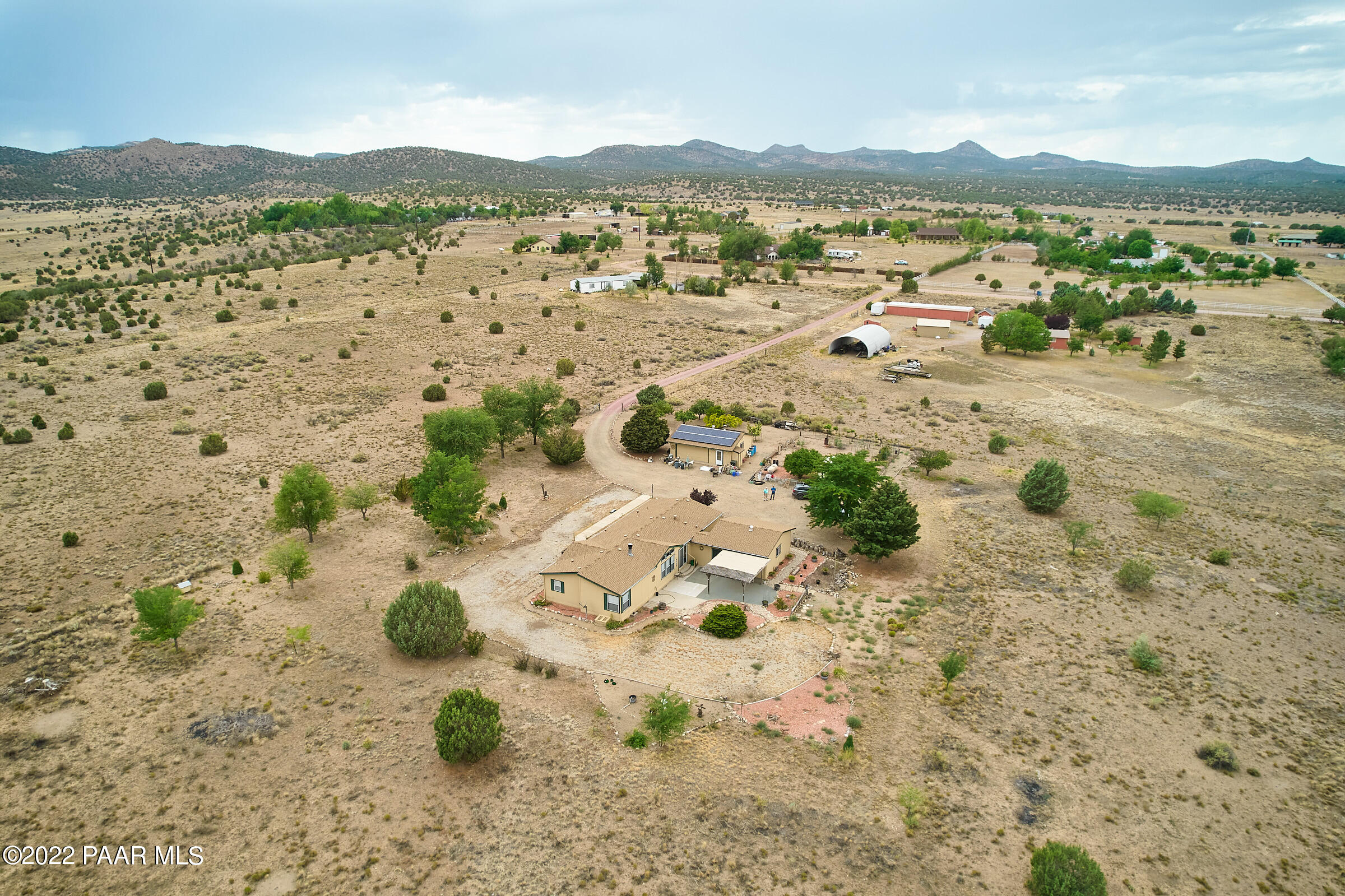 21355 Juniper Ridge Road Paulden, AZ 86334 - Photo 23 of 25 Aerial Shot