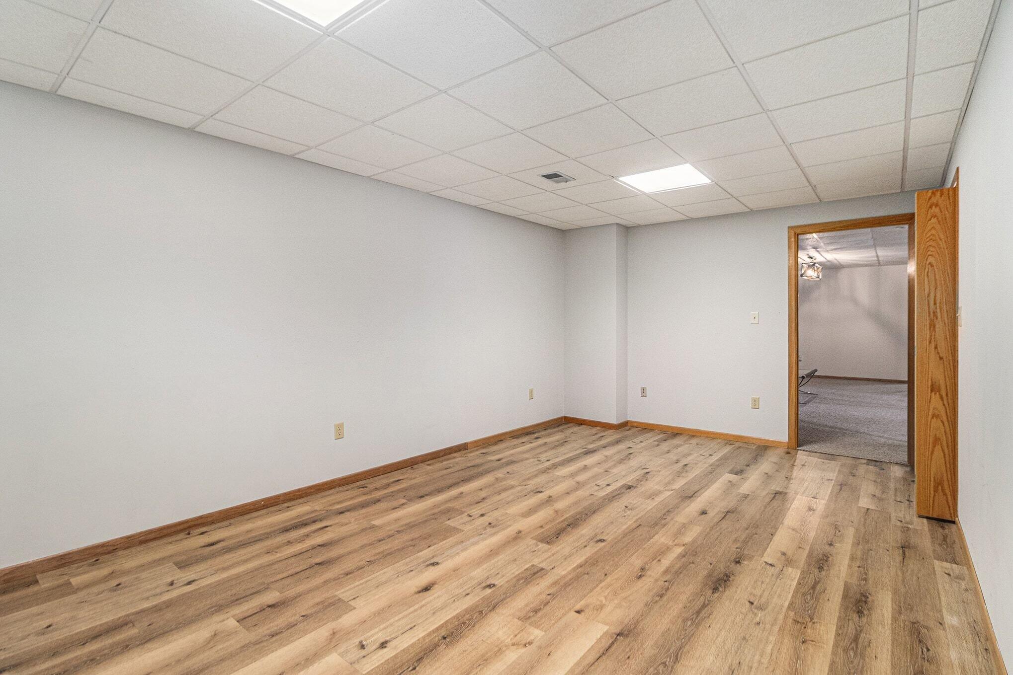 33 South 600 West Hebron, IN 46341 - Photo 26 of 36 a view of empty room with wooden floor