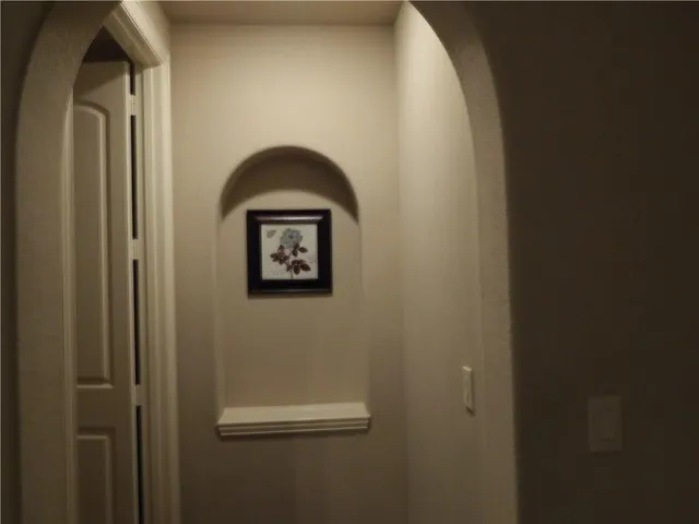 a view of a small space