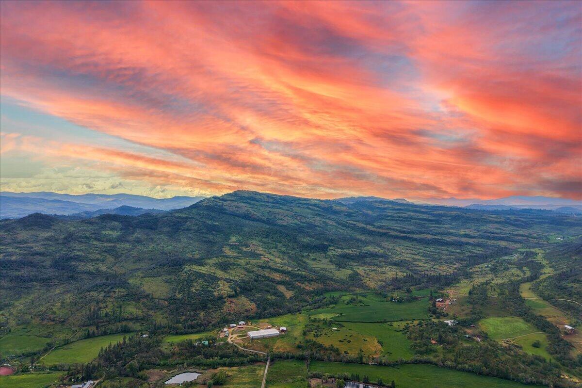 2220 Butte Falls Highway Eagle Point, OR 97524 - Photo 66 of 69 010-Drone View Twilight