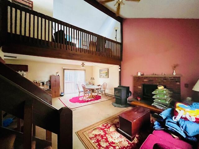 412 Tranquility Trail Long Pond, PA 18334 - Photo 3 of 8 a balcony with furniture and a potted plant