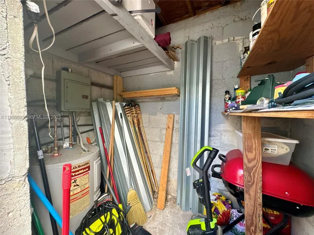 a house with trees in front of it