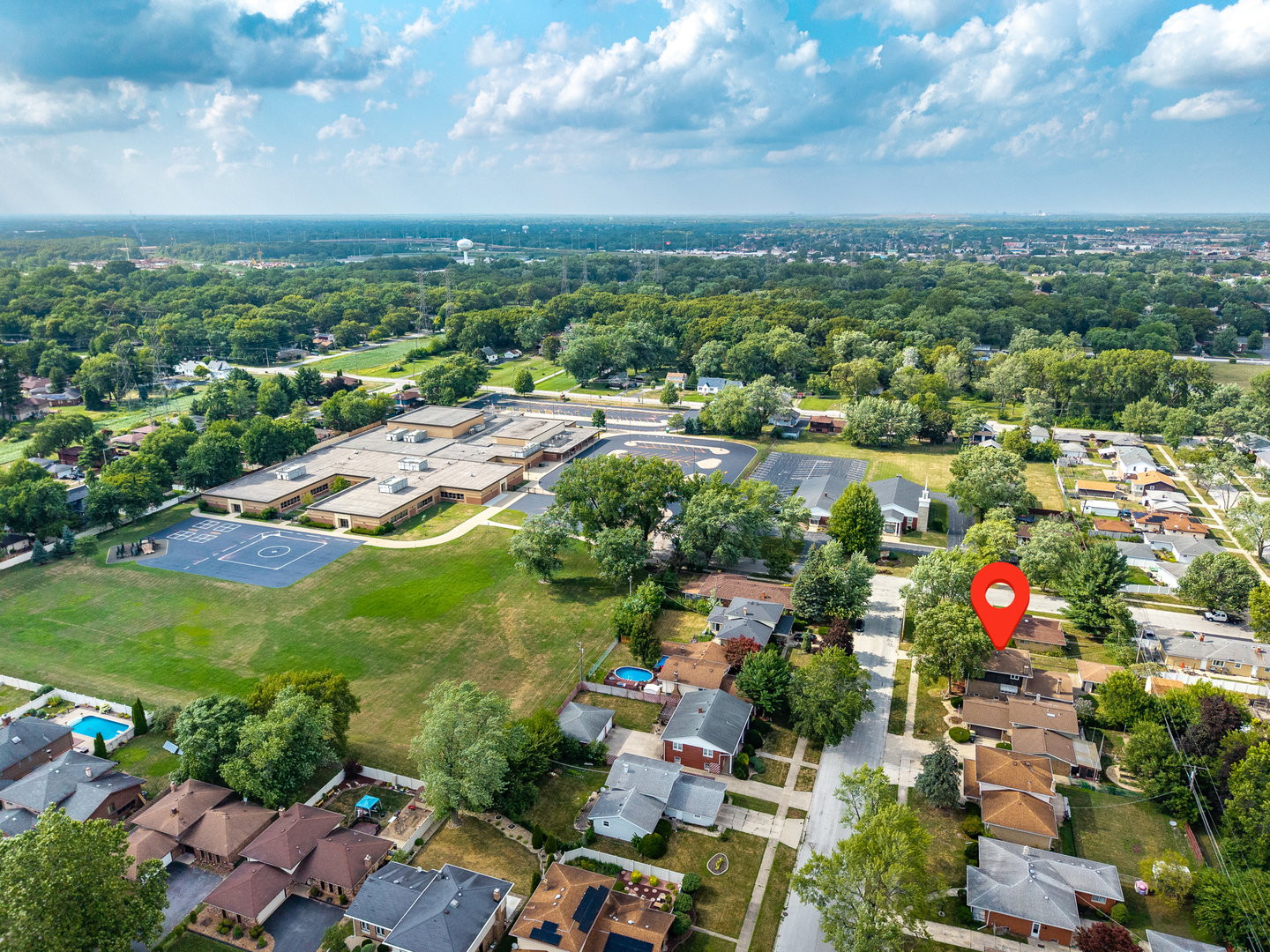 18309 Bock Road Lansing, IL 60438 - Photo 3 of 28 a view of a city