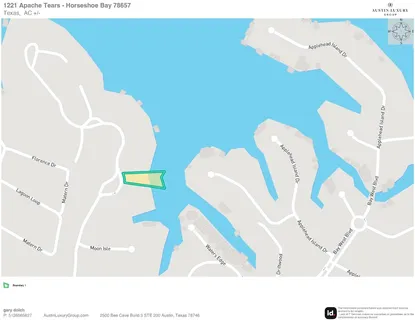 a view of a lake with houses