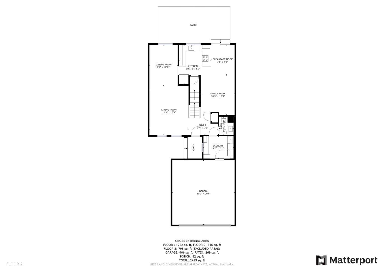 103 Viola Court Rolling Meadows, IL 60008 - Photo 25 of 27 a picture of a floor plan