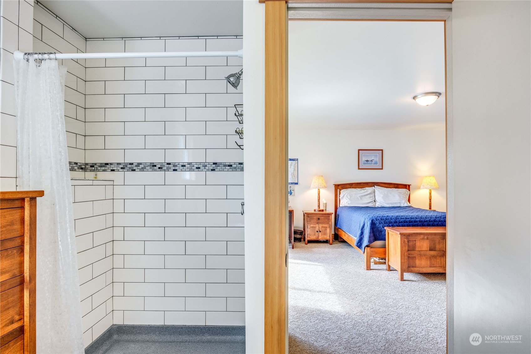 1511 Griffith Point Road Nordland, WA 98358 - Photo 21 of 40 a bathroom with a shower