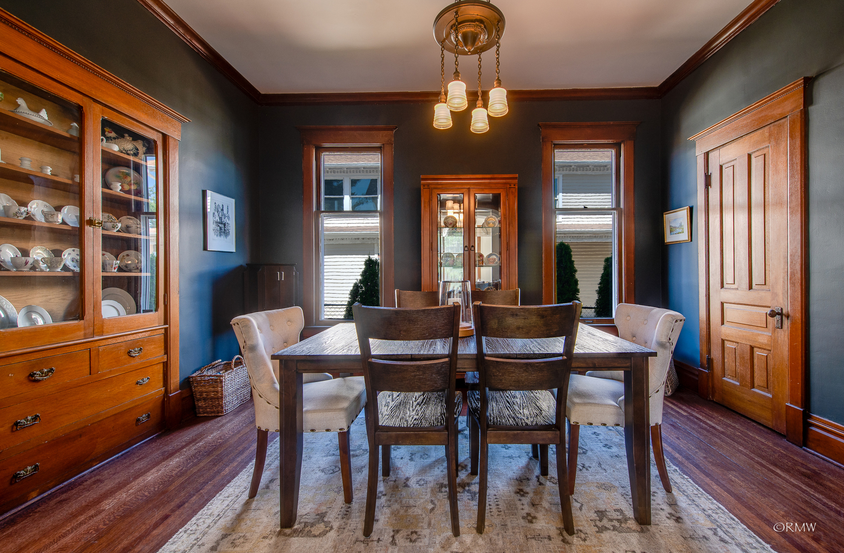 414 North Spring Street Elgin, IL 60120 - Photo 15 of 51 a view of a dining room with furniture window and wooden floor