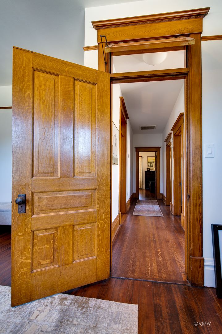 414 North Spring Street Elgin, IL 60120 - Photo 23 of 51 a view of a room with wooden door