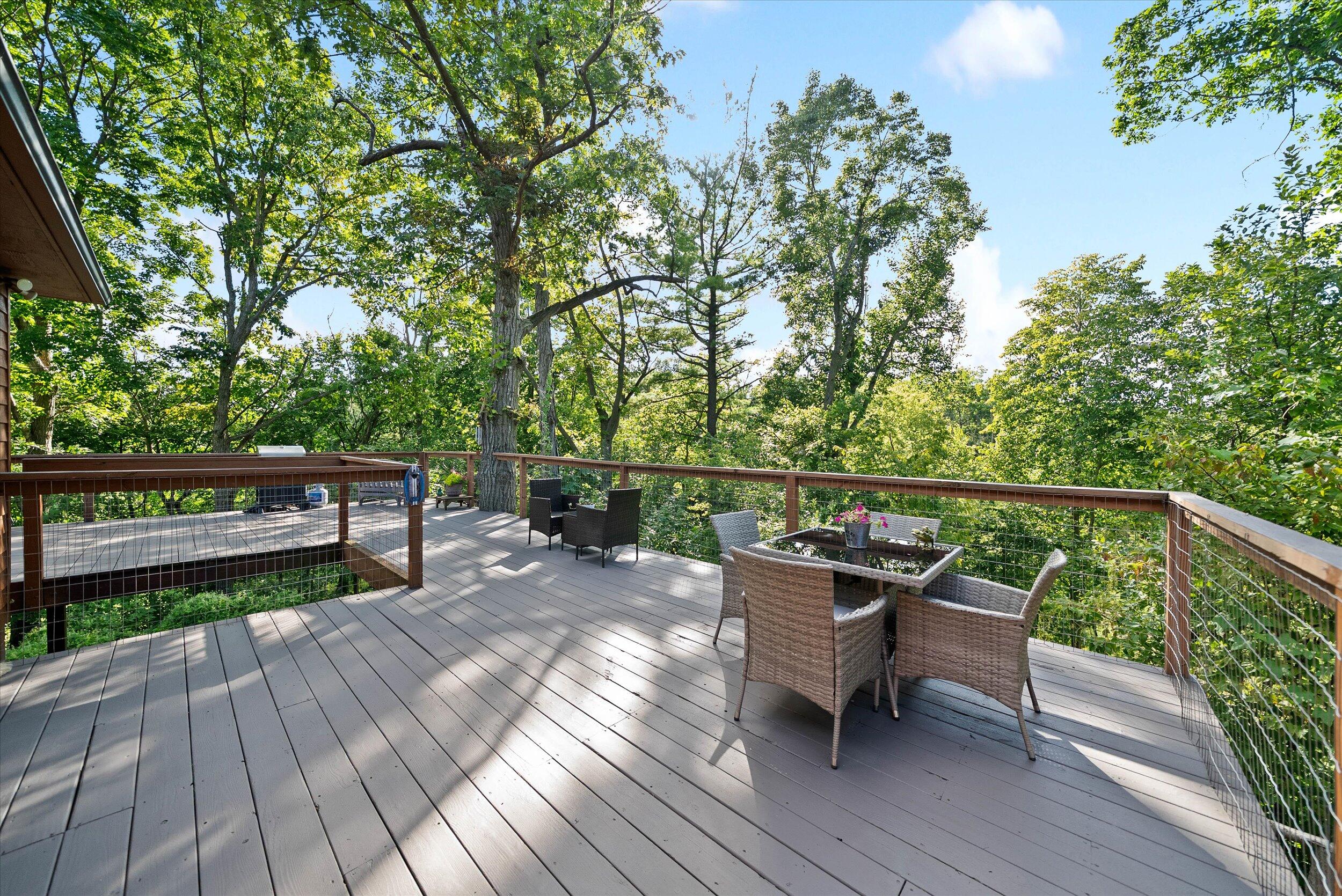 9338 Sauk Trail Road Wilson, WI 53070 - Photo 33 of 52 34-Rear Deck