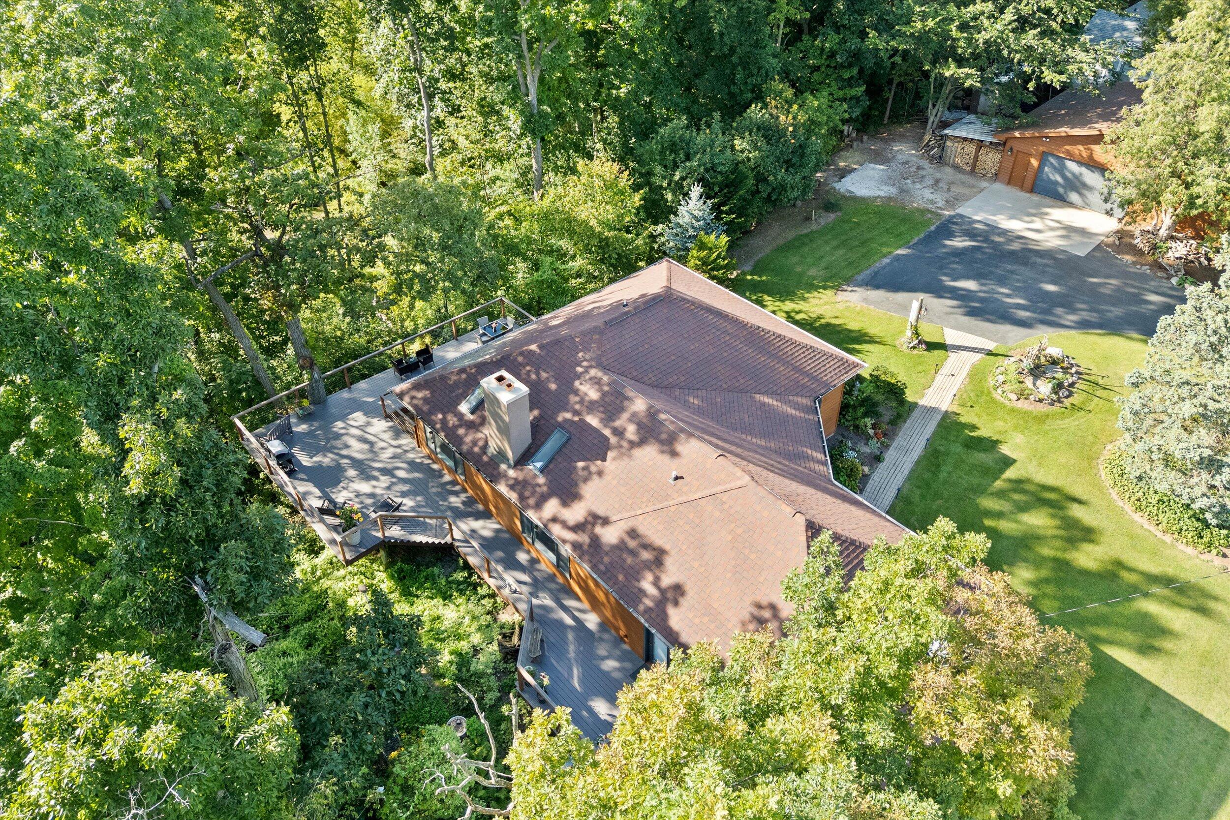 9338 Sauk Trail Road Wilson, WI 53070 - Photo 39 of 52 41-Aerial