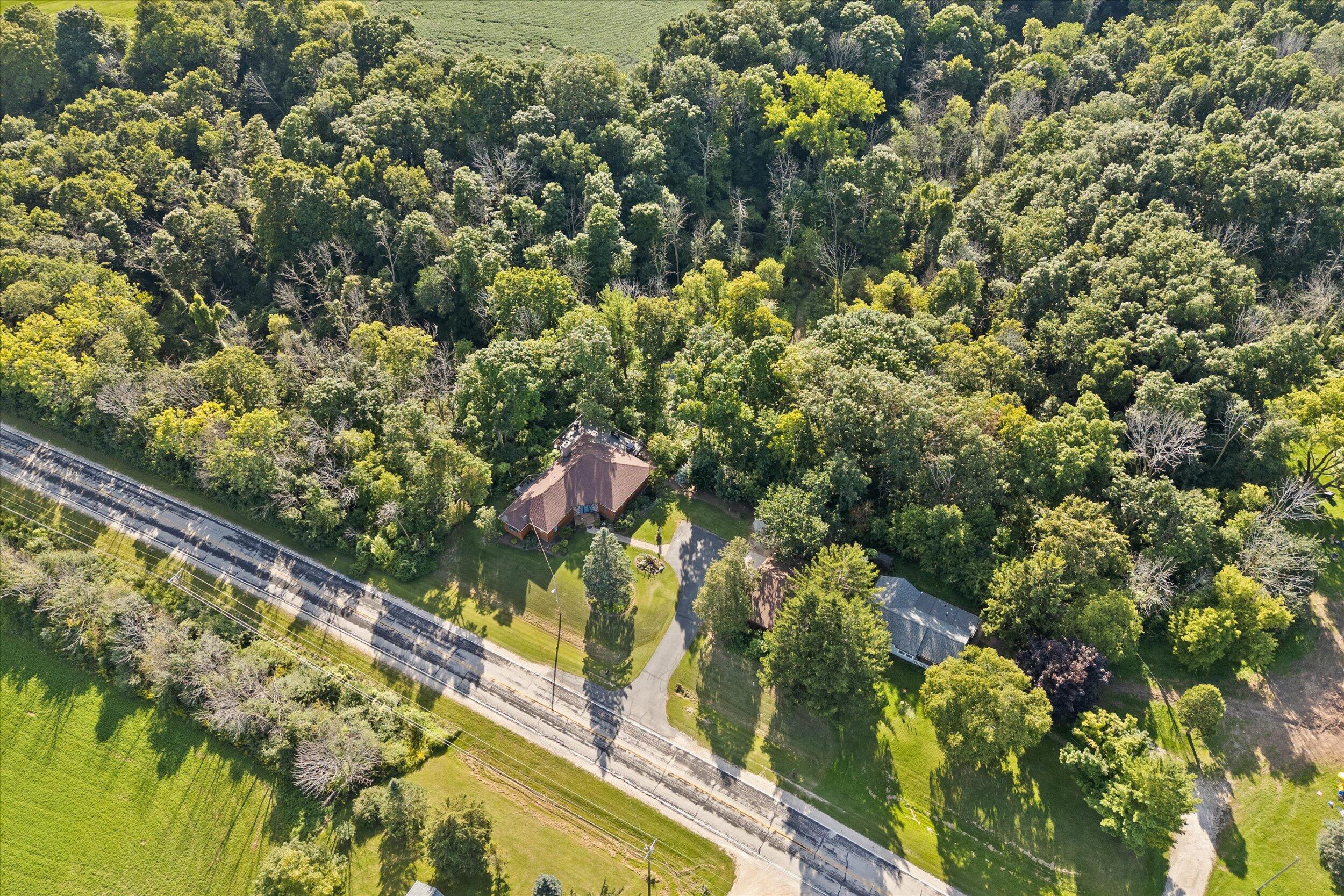 9338 Sauk Trail Road Wilson, WI 53070 - Photo 42 of 52 44-Aerial